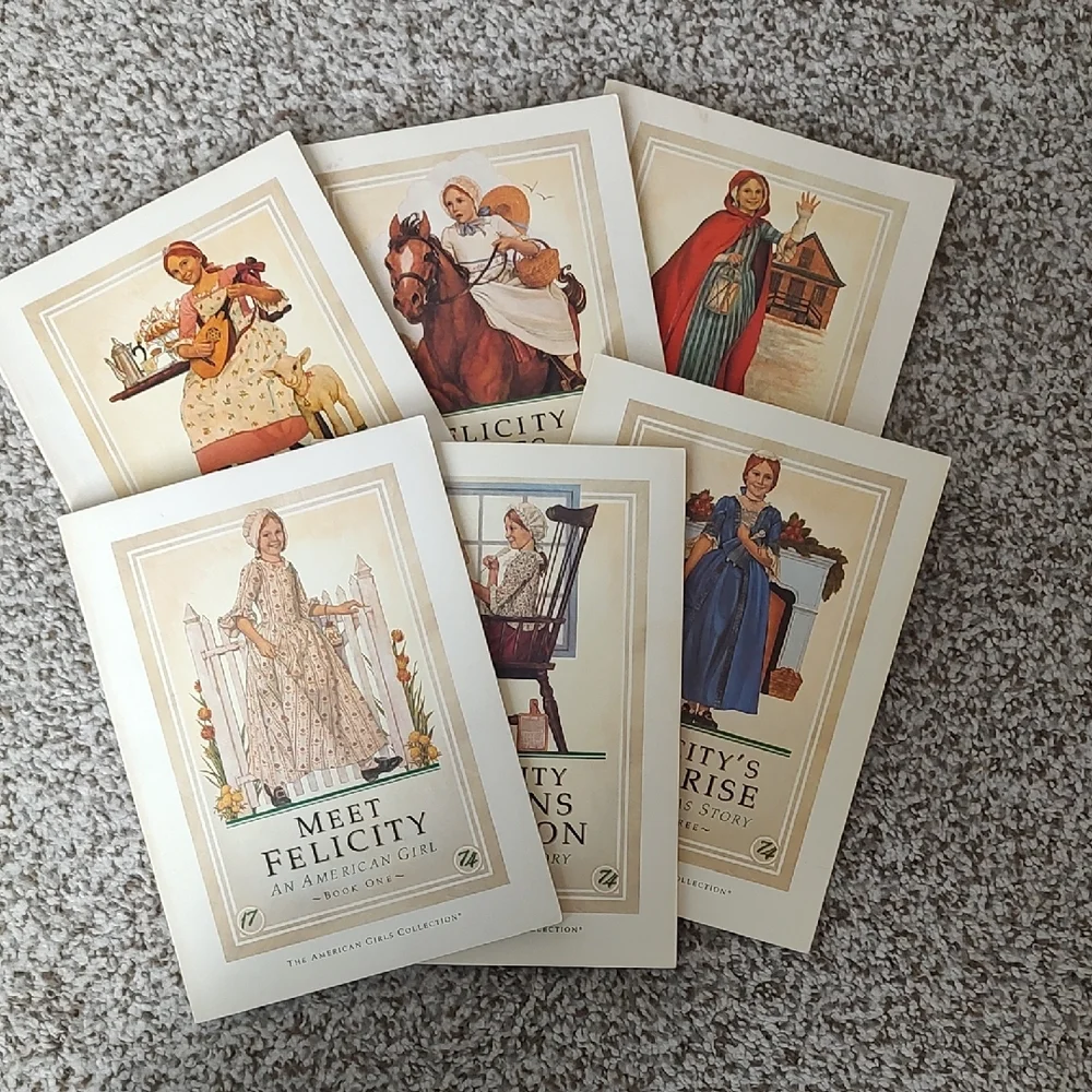 American Girl Vintage Felicity Book Set - Picture 1 of 9